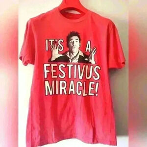 Seinfeld Kramer  Festivus miracle tshirt size medium